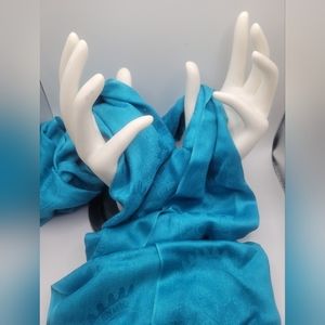Rotary International Turquoise Scarf